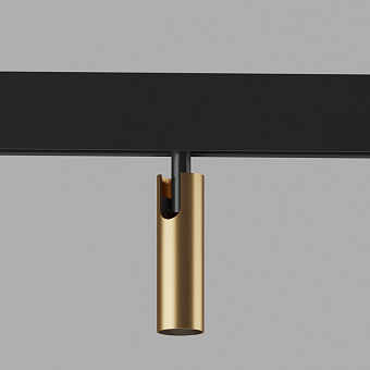 Магнитный трековый светильник Elektrostandard Slim Magnetic 85035/01 7Вт LED латунь