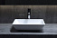 Раковина накладная SALINI CALLISTA 1101208SMRH S-Stone матовая 38х38см