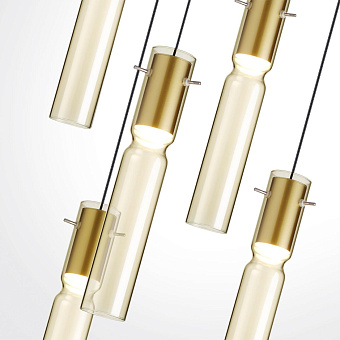 Люстра каскадная Odeon SCROW 5058/25LA 25Вт 5 лампочек LED