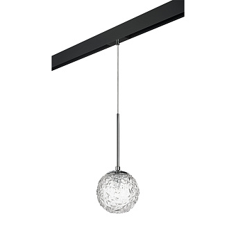 Трековый светильник Lightstar Bari PRO815210 40Вт G9 прозрачный для однофазного трека