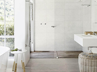 Настенная плитка MARAZZI ITALY Fresco M1SE Struttura ЗD Micromos Light rett. 32,5х97,7см 1,588кв.м. матовая