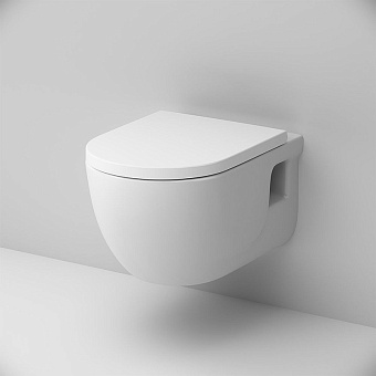 Унитаз подвесной AM-PM Like C801701SC безободковый с микролифтом