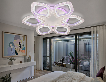 Люстра потолочная Ambrella ACRYLICA Original FA4503 90Вт 6 лампочек LED