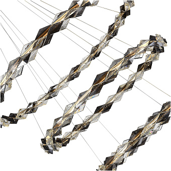 Люстра подвесная ST Luce DIAMANTA SL6009.103.03 75Вт 1 лампочек LED