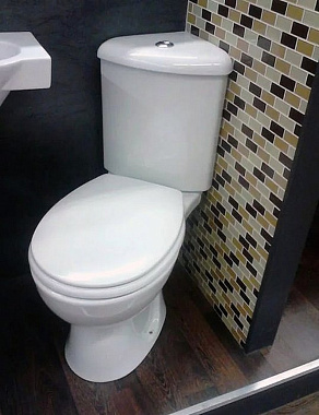 Унитаз напольный VITRA Arkitekt 9754B003-7200 ободковый без микролифта