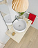 Раковина накладная ArtCeram ROMBO OSL009 01 00 44х44см