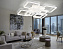 Люстра потолочная Ambrella ACRYLICA Original FA4423 150Вт 8 лампочек LED