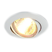 Светильник точечный встраиваемый Elektrostandard a031464 104S WH 50Вт G5.3