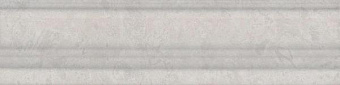 Бордюр KERAMA MARAZZI Ферони BLB053 серый светлый матовый 5х20см 0,15кв.м.