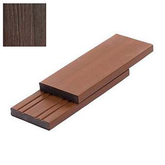 Плинтус для террасной доски LEGRO WALNUT plintus_WALNUT 2900х80х10мм