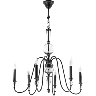 Люстра подвесная Lightstar Ragno 732067 40Вт 6 лампочек E14