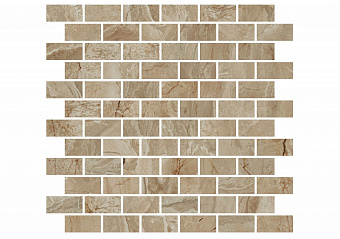 Керамическая мозаика KERAMA MARAZZI Эвора MM13121 мозаичный бежевый глянцевый 30х32см 0,096кв.м.