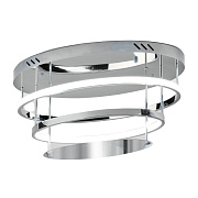 Светильник потолочный Eurosvet CHIC 90160/2 хром 142Вт LED
