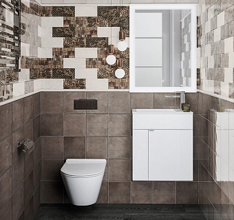 Тумба под раковину подвесная KERAMA MARAZZI Lato LA.50\WHT 27х49,5х55см