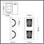 Бра Odeon MIRAGE 5029/8WL 8Вт LED