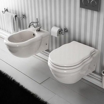 Сиденье для унитаза ArtCeram HEA005 01 71 bi/cr с микролифтом
