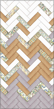 Настенная плитка KERAMA MARAZZI 9016 белый 28,5х8,5см 1,07кв.м. глянцевая