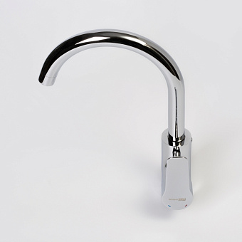 Смеситель для кухни WASSERKRAFT Lippe 4507 поворотный излив хром