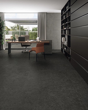 Матовый керамогранит Atlas Concord Италия Boost Stone A6RP Tarmac 60х60см 1,08кв.м.