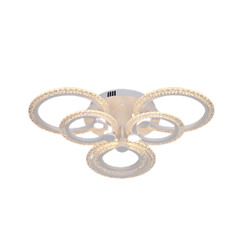 Светильник потолочный Eurosvet Wellen 90226/6 белый 96Вт LED