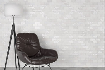 Настенная плитка WOW Fez 114680 White Gloss 6,25х12,5см 0,328кв.м. глянцевая