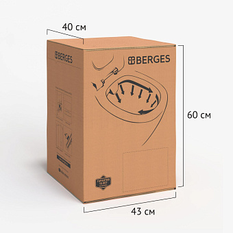 Унитаз подвесной BERGES VENTAS 082135 безободковый с микролифтом