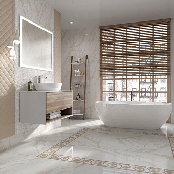 Бордюр KERAMA MARAZZI BDA017R обрезной 30х12см 0,324кв.м.