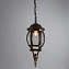 Светильник фасадный Arte Lamp ATLANTA A1045SO-1BN 75Вт IP23 E27 золотой/чёрный