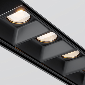 Магнитный трековый светильник Maytoni Points TR076-2-10W4K-B 10Вт LED чёрный