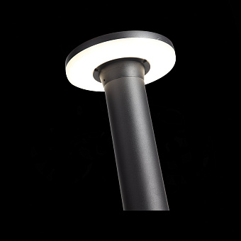 Светильник ландшафтный ST Luce CONTARIO SL087.415.01 18Вт IP20 LED чёрный кварцевый