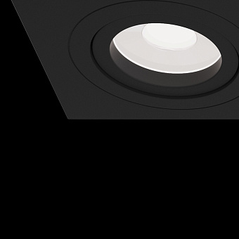 Светильник точечный встраиваемый Maytoni Atom DL024-2-03B 50Вт GU10