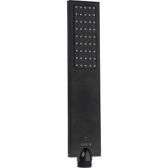 Ручной душ BOSSINI Flat B00270.073 чёрный матовый