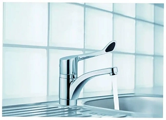 Смеситель для кухни KLUDI Medi Care 349080524 традиционный излив хром