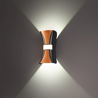 Светильник фасадный Novotech CALLE 358936 12Вт IP54 LED золото/чёрный