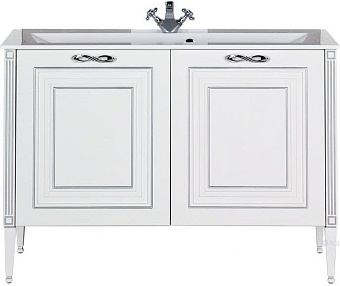 Тумба с раковиной AQUANET Паола 213046 55х120х83,5см