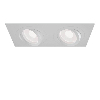 Светильник точечный встраиваемый Maytoni Atom DL024-2-02W 50Вт GU10