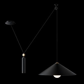 Светильник подвесной Maytoni Peso P080PL-01B 60Вт E27