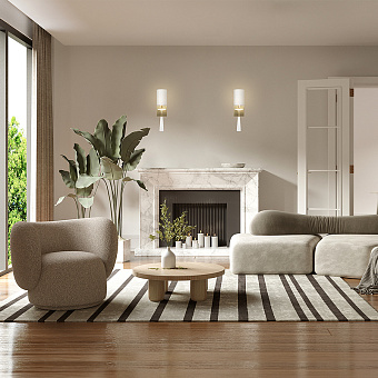 Бра Maytoni Bianco MOD224WL-01BS1 60Вт E14