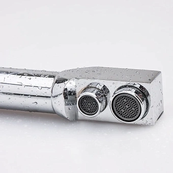 Смеситель для кухни Maxonor MN4357 поворотный излив хром