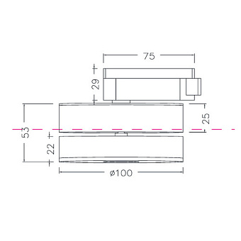 Трековый светильник Maytoni Magic TR006-1-12W3K-B 12Вт LED чёрный для однофазного трека