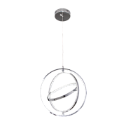 Светильник подвесной Eurosvet Tempus 90245/3 хром 60Вт LED