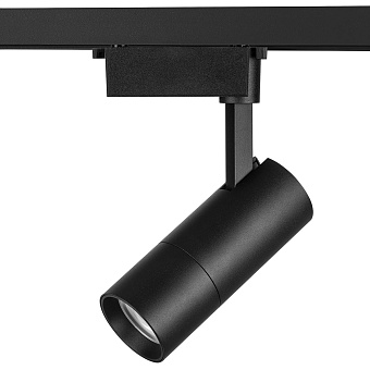 Трековый светильник Lightstar Volta 229247 20Вт LED чёрный для однофазного трека