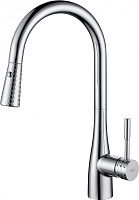 Смеситель для кухни D&K RheinSchiller DA1462501C выдвижной излив хром