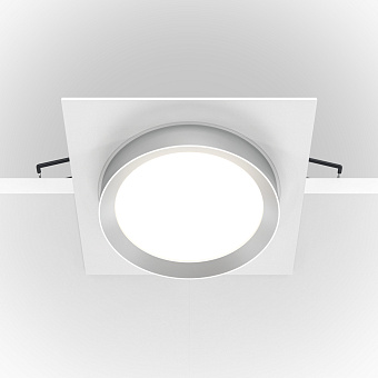 Светильник точечный встраиваемый Maytoni Hoop DL086-GX53-SQ-WS 15Вт GX53