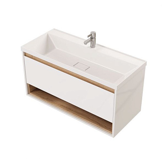 Тумба с раковиной MIRSANT Scandy УТ000080933 45х100х56см