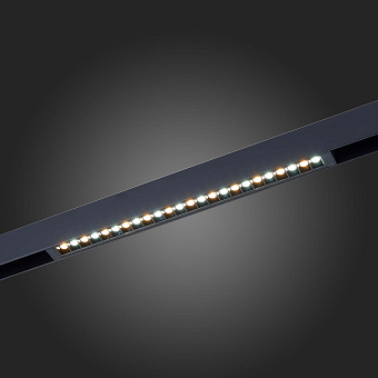 Магнитный трековый светильник ST Luce ST655 ST655.496.18 18Вт LED чёрный