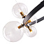 Люстра подвесная Arte Lamp VINCENT A7790SP-15BK 40Вт 15 лампочек G9