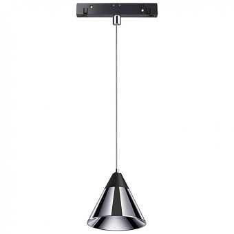 Трековый светильник Novotech SHINO 358405 10Вт LED хром для однофазного трека