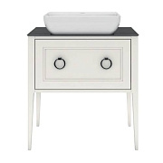 Тумба под раковину напольная KERAMA MARAZZI Plaza Classic PL.C.80.1+1\WHT 48х80х81см