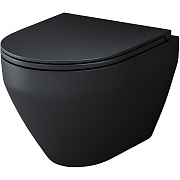 Унитаз подвесной AM-PM Spirit V2.0 C701700MBSC безободковый с микролифтом
